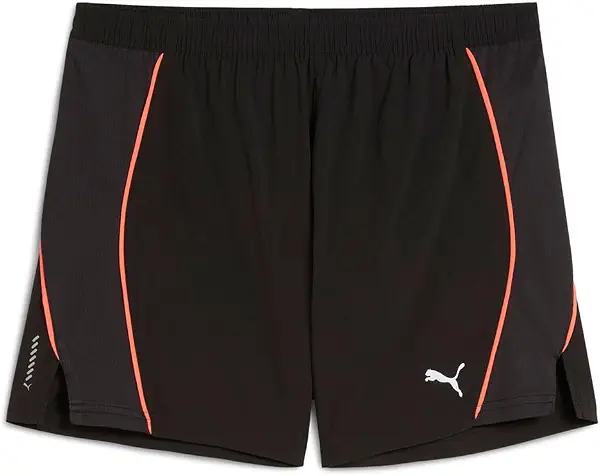 سعر ومواصفات بوما PUMA Mens M RUN VELOCITY 5" SHORT Black-Glowi Casual Shorts (B0DV4N9BTV) على Amazon EG