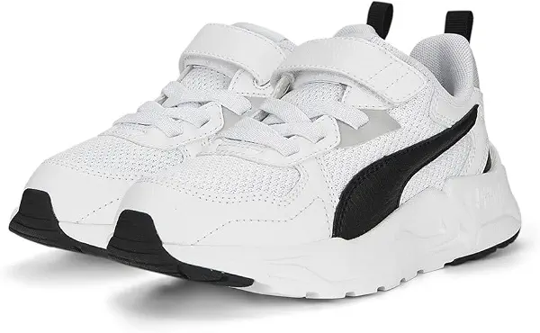 سعر ومواصفات بوما PUMA Unisex Kids Trinity Lite AC+ PS PUMA White-PUMA Blac Sportstyle Kids Sneakers (B0BW1521XM) على Amazon EG