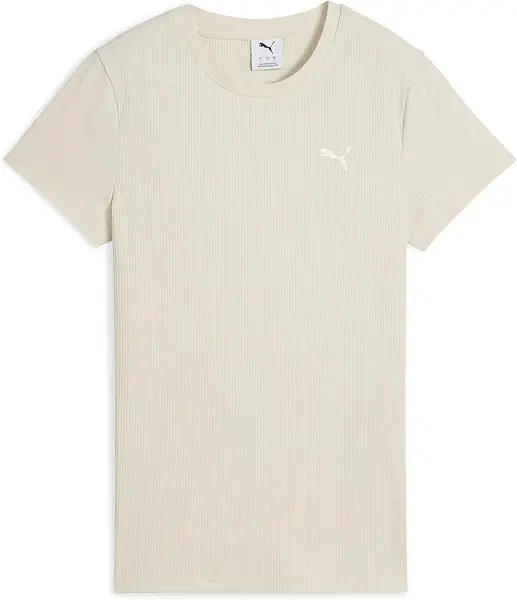 سعر ومواصفات بوما PUMA Womens ESS ELEVATED Rib Tee Tees (B0D2RJSHC7) على Amazon EG