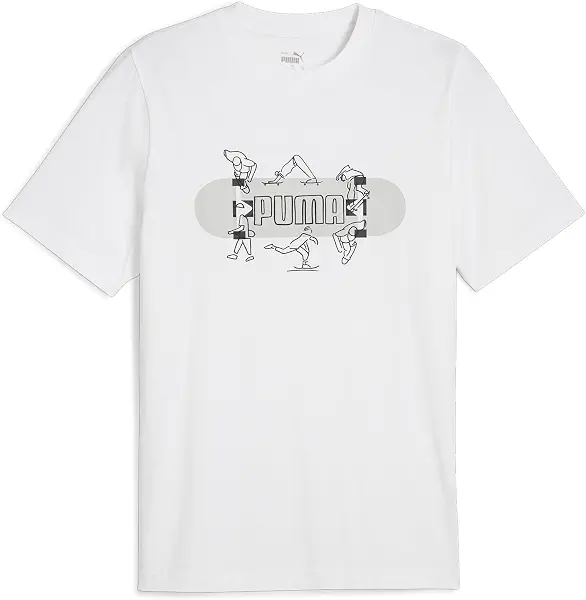 سعر ومواصفات بوما تي شيرت برسومات للرجال (عبوة من قطعة واحدة) (B0DB1VPNKF) على Amazon EG