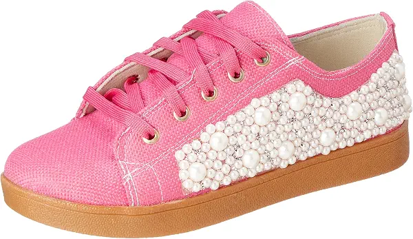 سعر ومواصفات بي اند دبليو B&W womens B&W-W001-Fushia-38 Sneaker (B0DV9Z6JKJ) على Amazon EG