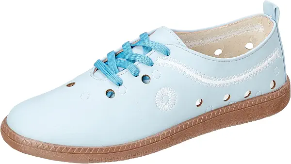 سعر ومواصفات بي اند دبليو B&W womens B&W-W001-Light Blue-38 Sneaker (B0DVCBCZ5Q) على Amazon EG