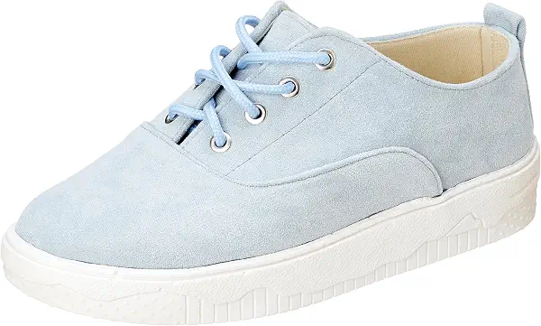 سعر ومواصفات بي اند دبليو B&W womens B&W-W001-Light Blue-38 Sneaker (B0DVCBV811) على Amazon EG