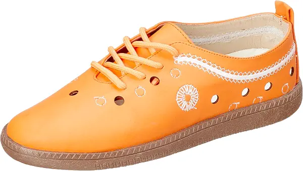 سعر ومواصفات بي اند دبليو B&W womens B&W-W001-Orange-38 Sneaker (B0DVCDTHC2) على Amazon EG