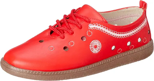 سعر ومواصفات بي اند دبليو B&W womens B&W-W001-Red-38 Sneaker (B0DVC9KXYQ) على Amazon EG