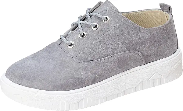 سعر ومواصفات بي اند دبليو B&W womens B&W-W004-Grey-37 Sneaker (B0DVCBS5RJ) على Amazon EG