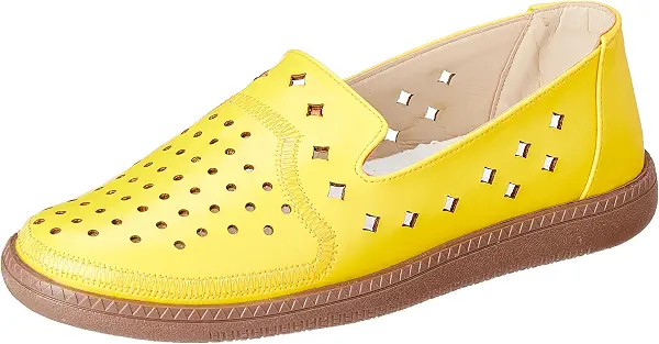 سعر ومواصفات بي اند دبليو B&W womens B&W-W016-Yellow-38 Sneaker (B0DVCC7RWP) على Amazon EG