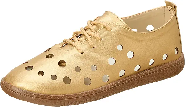 سعر ومواصفات بي اند دبليو B&W womens B&W-W019-Gold-38 Sneaker (B0DVCBKLJR) على Amazon EG