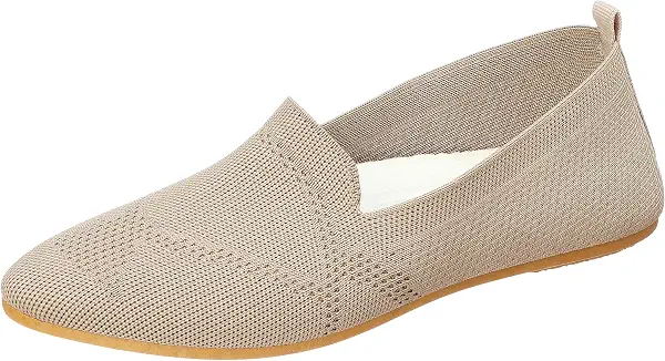 سعر ومواصفات بي اند دبليو B&W womens B&W-W025-Beige/Beige Ballet Flat (B0FM8GLKYR) على Amazon EG