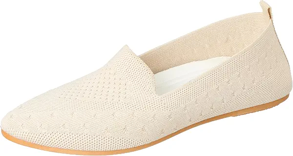 سعر ومواصفات بي اند دبليو B&W womens B&W-W029-Beige-39 Ballet Flat (B0FM8JH9ZH) على Amazon EG