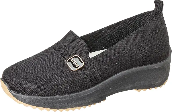 سعر ومواصفات بي اند دبليو B&W womens B&W-W047-Black-37 Ballet Flat (B0FM8GZHVR) على Amazon EG