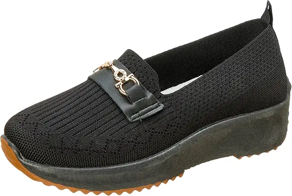 سعر ومواصفات بي اند دبليو B&W womens B&W-W047-Black-37 Ballet Flat (B0FM8H5369) على Amazon EG
