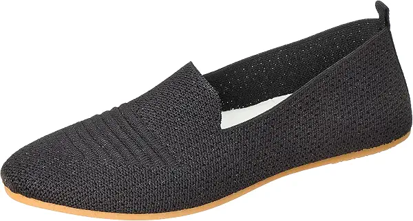 سعر ومواصفات بي اند دبليو B&W womens B&W-W047-Black-37 Ballet Flat (B0FM8H56MJ) على Amazon EG
