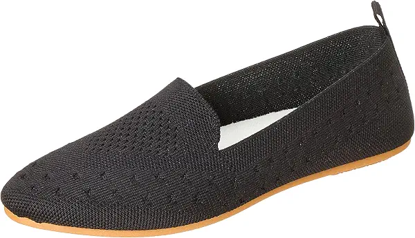 سعر ومواصفات بي اند دبليو B&W womens B&W-W047-Black-37 Ballet Flat (B0FM8HSTCG) على Amazon EG
