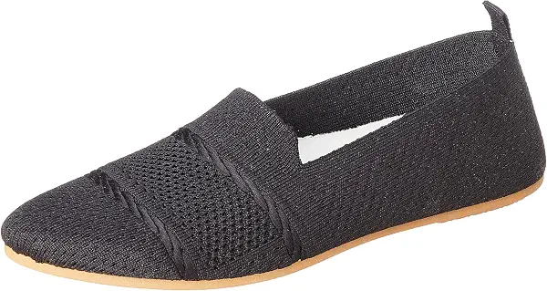 سعر ومواصفات بي اند دبليو B&W womens B&W-W047-Black-37 Ballet Flat (B0FM8HT6FZ) على Amazon EG
