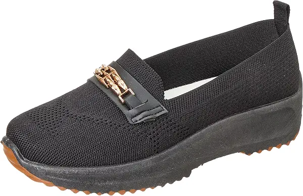 سعر ومواصفات بي اند دبليو B&W womens B&W-W047-Black-37 Ballet Flat (B0FM8JP8QQ) على Amazon EG