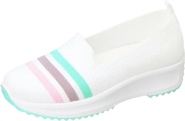 سعر ومواصفات بي اند دبليو B&W womens B&W-W047-White-37 Ballet Flat (B0FM8L4BTH) على Amazon EG