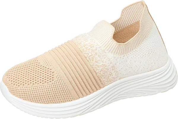 سعر ومواصفات بي اند دبليو B&W womens B&W-W048-Beige&white-37 Ballet Flat (B0FM8J3MVT) على Amazon EG