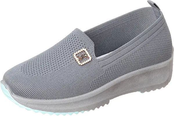 سعر ومواصفات بي اند دبليو B&W womens B&W-W055-Grey-37 Ballet Flat (B0FM8L2FNQ) على Amazon EG