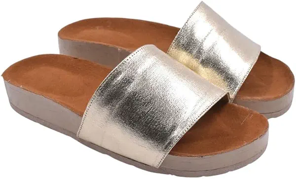 سعر ومواصفات بي اند دبليو حذاء للنساء B&W-W111-Gold-37 (B0GTFTH4SB) على Amazon EG