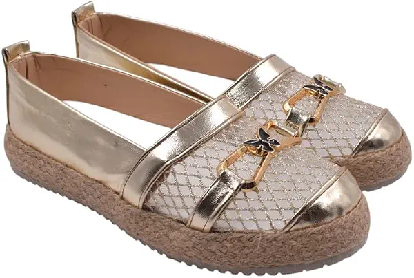 سعر ومواصفات بي اند دبليو حذاء للنساء B&W-W124-Gold-37 (B0GTFW7H81) على Amazon EG
