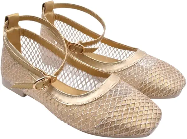 سعر ومواصفات بي اند دبليو حذاء للنساء B&W-W125-Gold-37 (B0GTFWZCSS) على Amazon EG