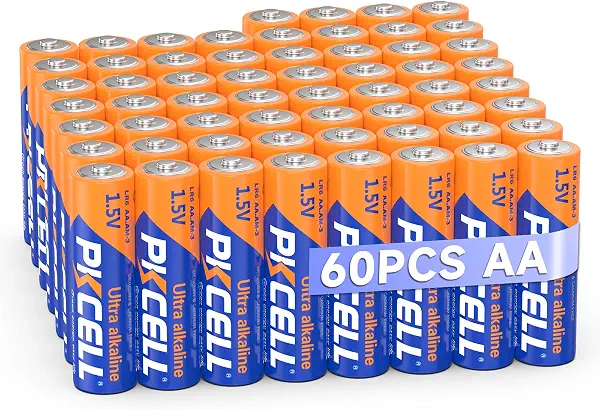 سعر ومواصفات بي كيه سيل 60 × بطارية ايه ايه 1.5 فولت LR6 قلوية بعمر افتراضي 10 سنوات للاجهزة اليومية مثل الكيبورد والساعات واجهزة التحكم عن بعد (B0DK6S3RFR) على Amazon EG