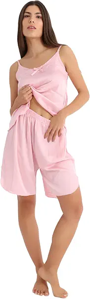 سعر ومواصفات ايف شانتيل Eve Chantelle Women Royal Short Pyjama Satin Set Pajama Set (pack of 3) (B0DDYVWZRQ) على Amazon EG