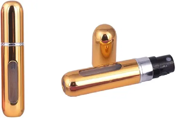 سعر ومواصفات بيست بيكس زجاجة بخاخ عطر قابلة لإعادة الملء ومزودة بمضخة للسفر من بست بيكس، قطعة واحدة، ذهبي لامع (B091JDSHH4) على Amazon EG