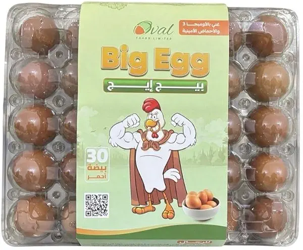 سعر ومواصفات بيضة حمراء من بيج ايج، 30 قطعة (B0G3RN1QBL) على Amazon EG