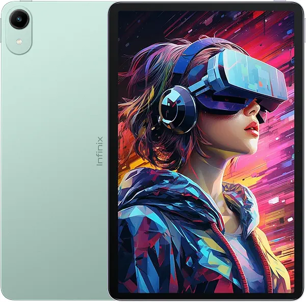 سعر ومواصفات تابلت X1102B اكس باد 30E من انفنيكس/أخضر (Forest)/120 هرتز/رام: 4+4/ROM: 128 GB/معالج ميدياتك G80/كاميرا 8MP+5MP/بطارية 7200 mAh/شحن سريع 10 واط/نوع سي/اندرويد 15/بلوتوث 5.2/ 1 شريحة نانو+Micro SD (B0GP7SFKZ7) على Amazon EG