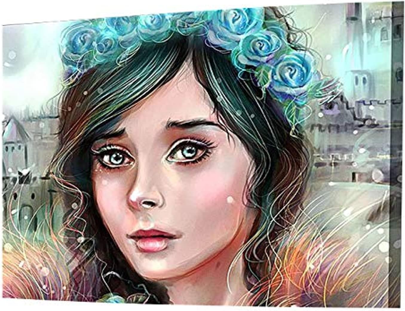 سعر ومواصفات تابلوه مودرن قماش - بنت حزينة 50 سم x 35 أسود (B091D9KDGY) على Amazon EG