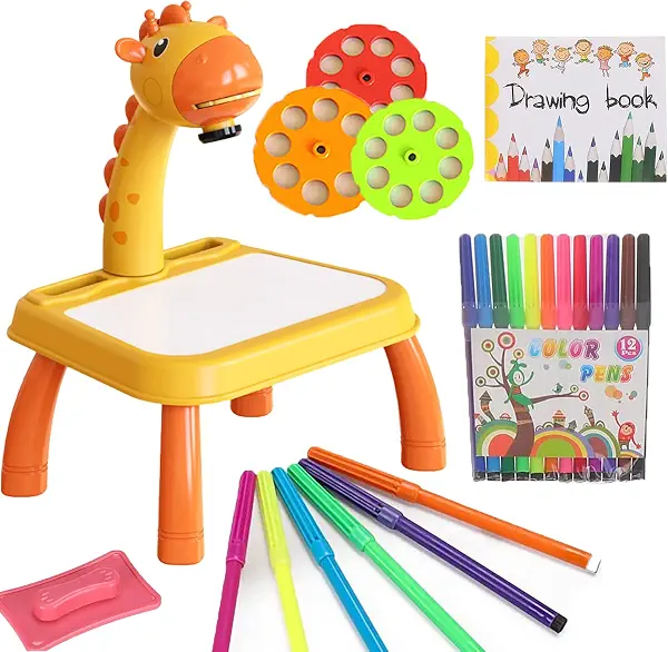 سعر ومواصفات ترابيزة جهاز عرض للرسم للأطفال (B09KRCXR2Y) على Amazon EG