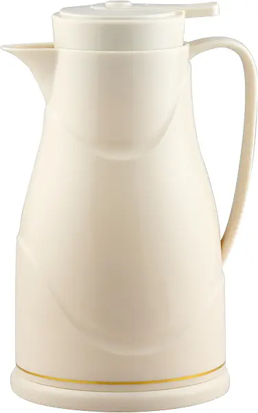 سعر ومواصفات ترمس بلاستيك من هوم، سعة 1 لتر، بيج (B0GH155PC8) على Amazon EG