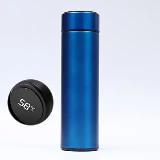 سعر ومواصفات ترمس حراري رقمي، سعة 450 مل، لون أسود (B09TZ6VQ4T) على Amazon EG