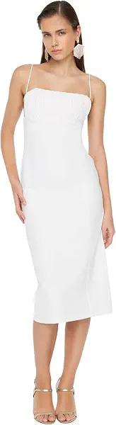 سعر ومواصفات ترينديول Trendyol Women Bridal Ecru Collar Detailed Woven Evening Dress TPRSS22EL3197 Dress (pack of 1) (B0B9S9D69K) على Amazon EG