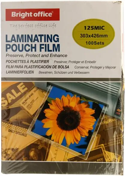 سعر ومواصفات تغليف حراري من دي ايه ايه 100 ميكرون 100 قطعه A3 (B0DQJX9LL2) على Amazon EG