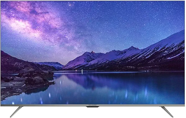 سعر ومواصفات تلفزيون ذكي 4K بدون إطار 65 بوصة مع ريسيفر مدمج من شارب، 4T-C65FL6EX (B0DRMPKBZH) على Amazon EG