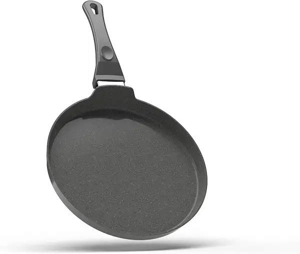 سعر ومواصفات توب شيف مقلاة كريب، مقاس 28 سم، رمادي (B0DHD7DST7) على Amazon EG