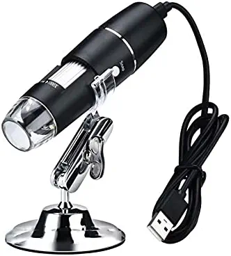 سعر ومواصفات توبو مجهر رقمي 8 LED USB 2.0، منظار تكبير 50 الى 1000 مرة، حامل معدني، متوافق مع ويندوز 7 8 10 اندرويد لينكس (مجهر رقمي) - TD-585IM04 (B07YTXKQ4B) على Amazon EG