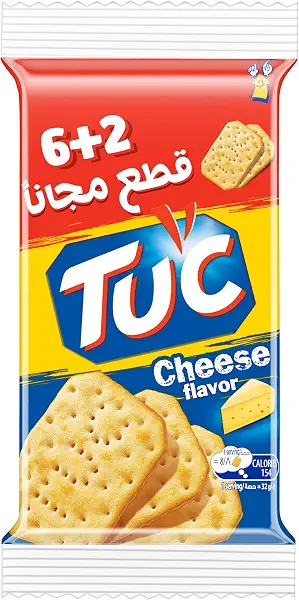 سعر ومواصفات توك بسكويت الجبن (32 غرام) 6+2 (B0G1ZJJF81) على Amazon EG