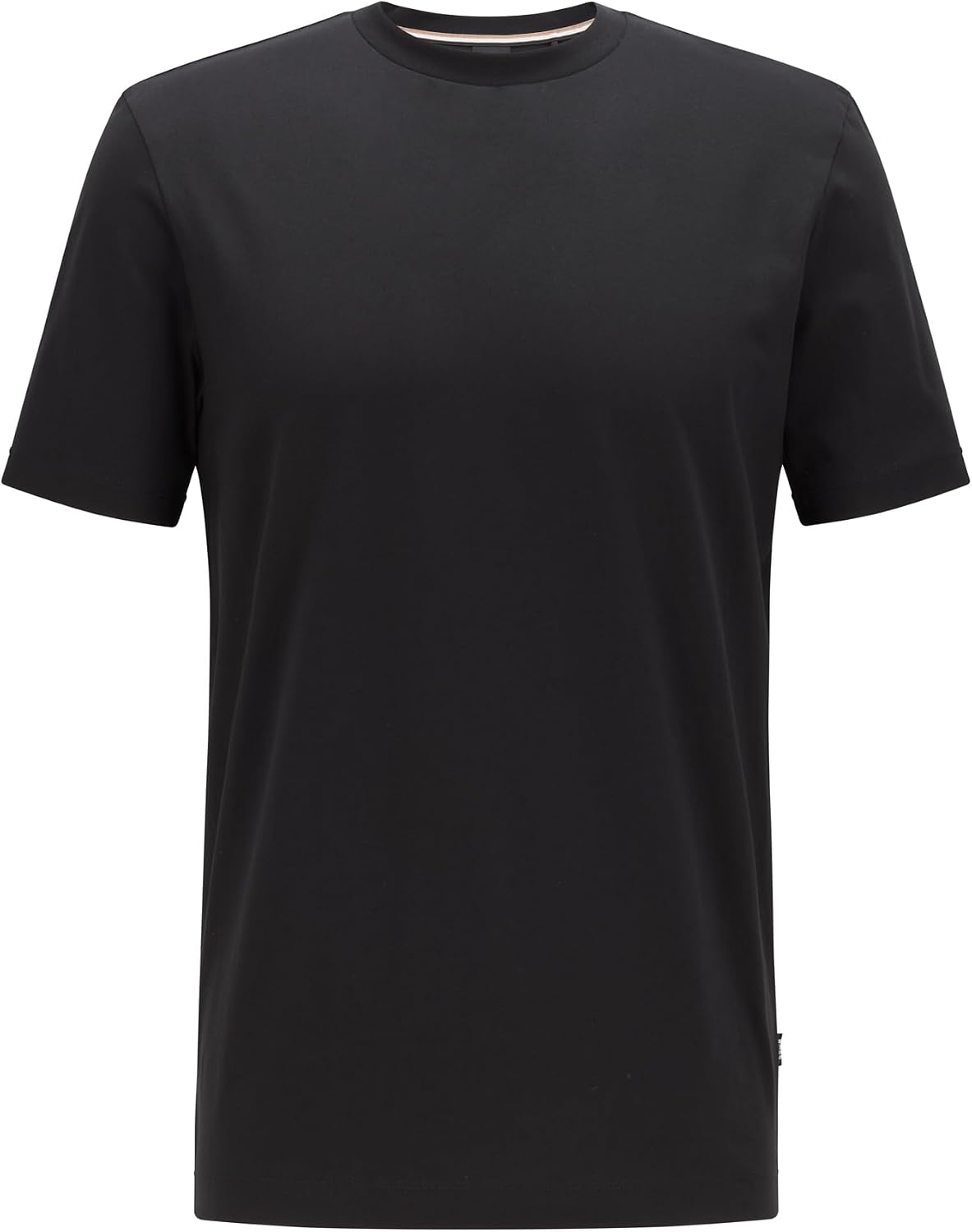 سعر ومواصفات Hugo Boss تي شيرت Tiburt للرجال بأكمام قصيرة ورقبة مستديرة، أسود، مقاس S (B07JN4FLB3) على Amazon EG