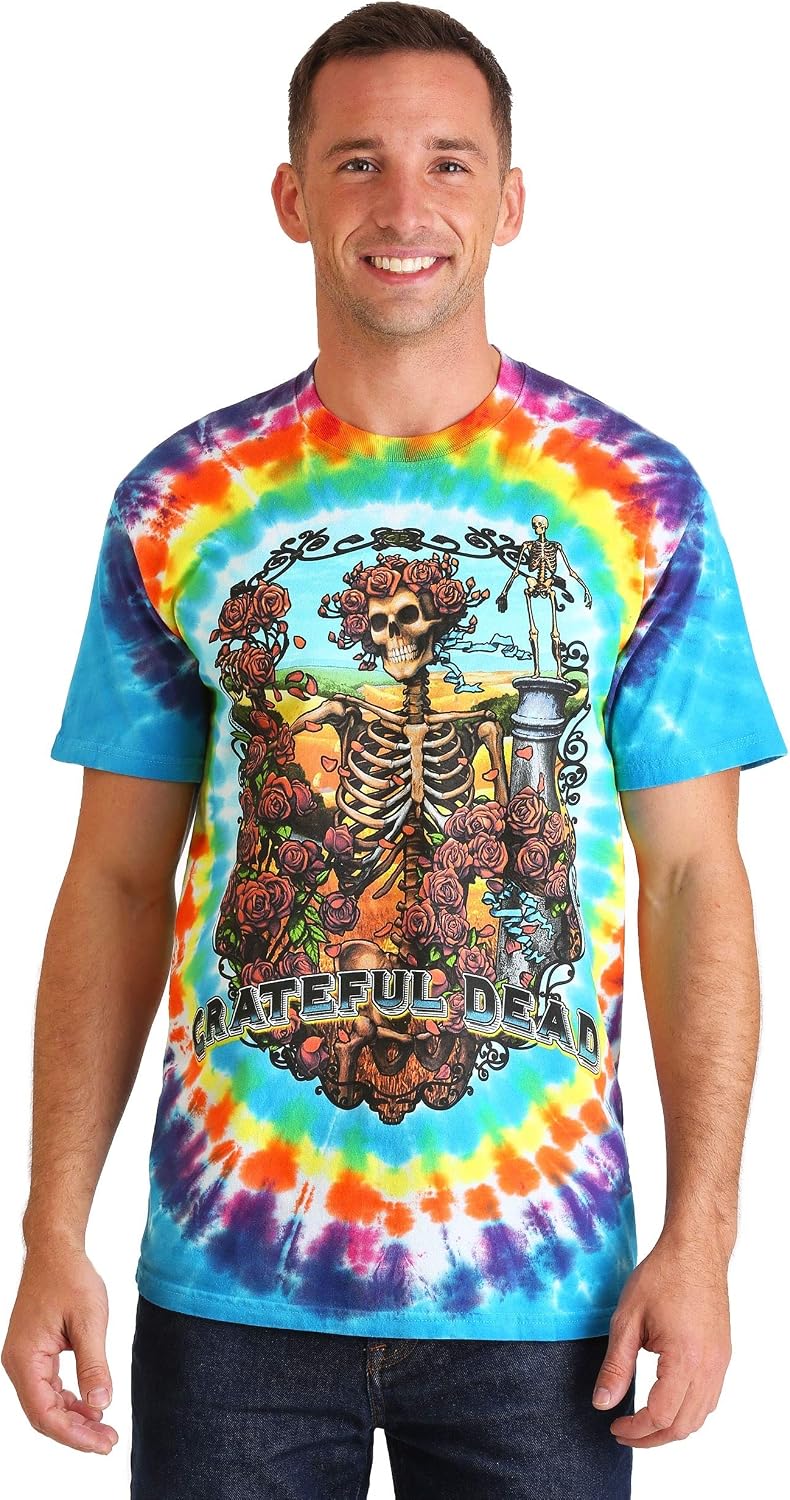 سعر ومواصفات تي شيرت أزرق سائل للرجال , Multi Tie Dye, M, صبغة متعددة, M (B06XHRVB2B) على Amazon EG