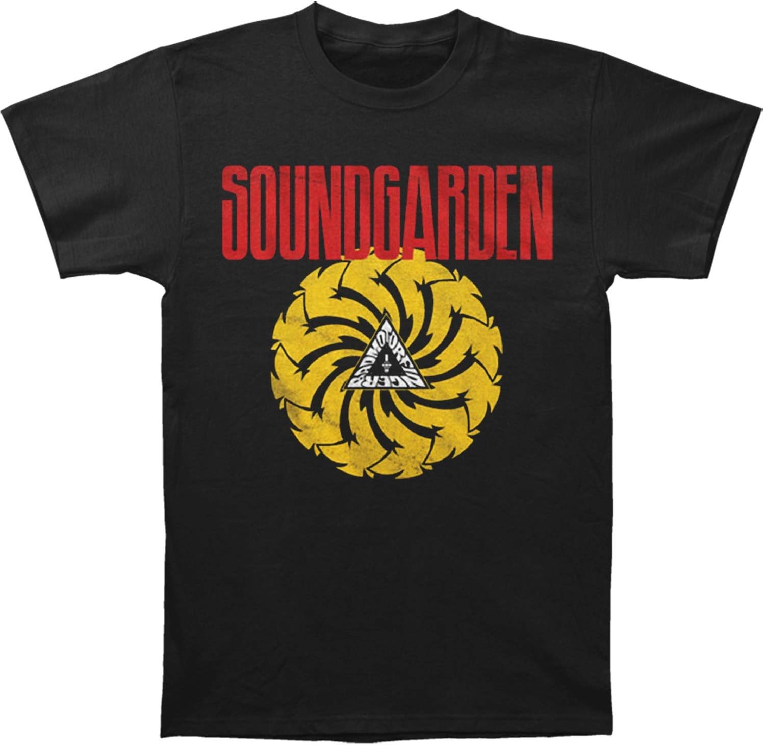 سعر ومواصفات تي شيرت رجالي خفيف الوزن مطبوع عليه Sound Garden Bad Motor Finger من FEA Merchandising، أسود، مقاس XL (B00NO0F3D2) على Amazon EG