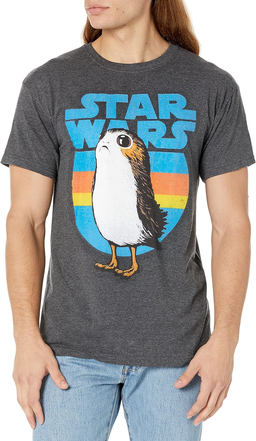 سعر ومواصفات ستار وورز تي شيرت رجالي مطبوع عليه صور Star Wars Last Jedi Porg (B077TNFFB7) على Amazon EG