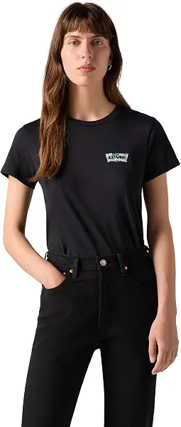 سعر ومواصفات تيشرت بيرفكت بأكمام قصيرة للنساء من ليفايس (B0DVT99H43) على Amazon EG