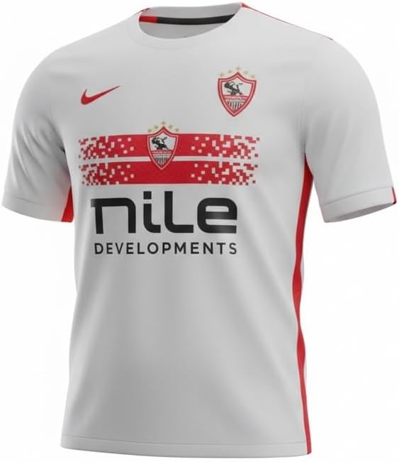 سعر ومواصفات تيشرت نادي الزمالك لعام 2027 للجنسين وبتصميم رياضي وعصري من كيميك، أبيض، عبوة من 1 قطعة (B0HJH2TCGM) على Amazon EG