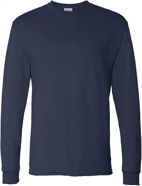 سعر ومواصفات هنس تيشيرت Hanes Men's Essentials بأكمام طويلة عبوة قيمة (عبوتان), كحلي, XL (B06VX38QLX) على Amazon EG