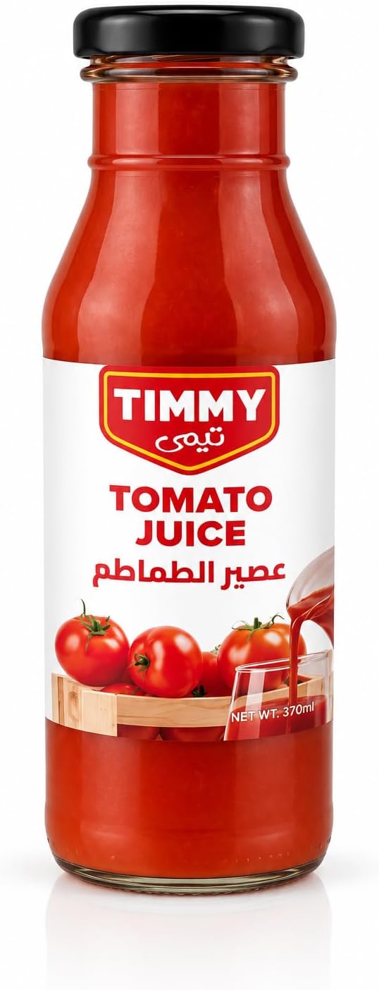 سعر ومواصفات تيمي عصير طماطم 370 جرام (B0GX6TL39Q) على Amazon EG