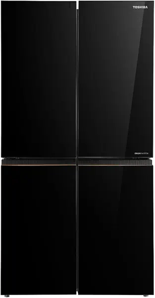 سعر ومواصفات ثلاجة من توشيبا موديل GR-RF895WIA-PGN(22) متعددة الأبواب، سعة 699 لتر، بلون أسود، مع زوجي تيربو وإنفرتر أصلي وتبريد فائق (B0GHJXBNZP) على Amazon EG
